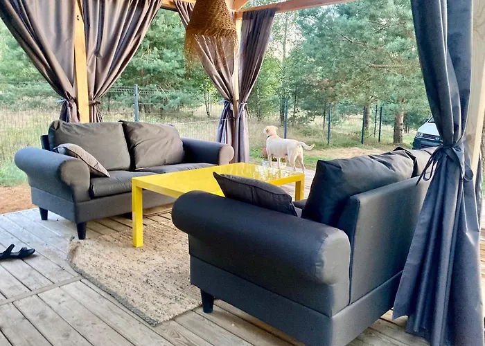 Holiday home Przystanek Warmia- Caloroczny, Duza Lesna Dzialka *